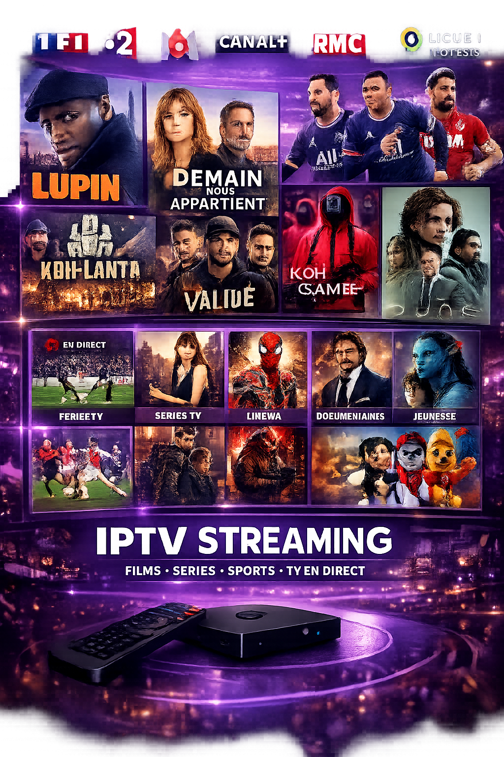 ONEIPTV.TV Content Preview